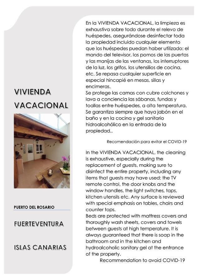 Vivienda Vacacional Пуерто дел Росарио Екстериор снимка